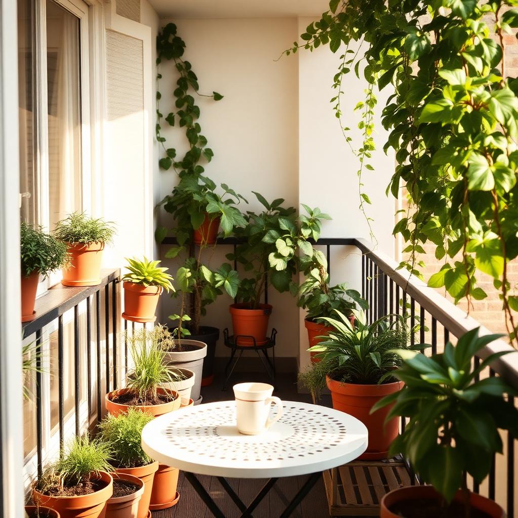 Balcony gardens that won't lose your deposit